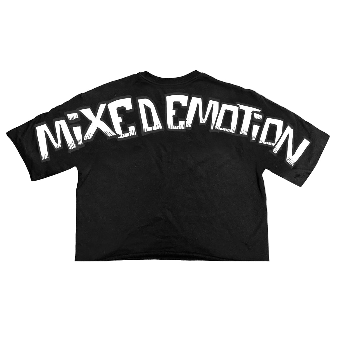 MIXED EMOTION MONSTER CROPPED TEE