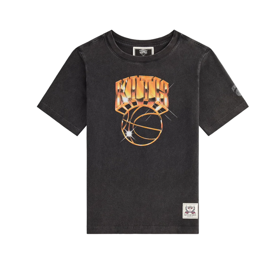 KITH NY KNICKS GOLD VINTAGE TEE
