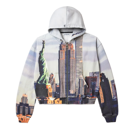 VALE SKYLINE ZIP UP HOODIE
