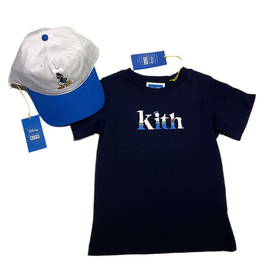 KITH X DUNALD DUCK CAP AND T-SHIRT SET